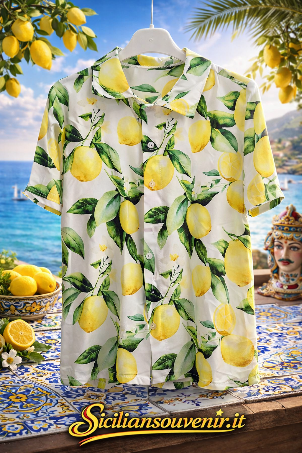 Maglia Bambino Limoni Sicilia – Stampa Siciliana Estiva