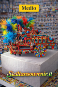 Carretto Siciliano Tradizionale – Souvenir Artigianale di Ballarò